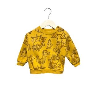 ⭐️ 5/$30 Disney Baby Lion King AOP Sweater size 18 Months